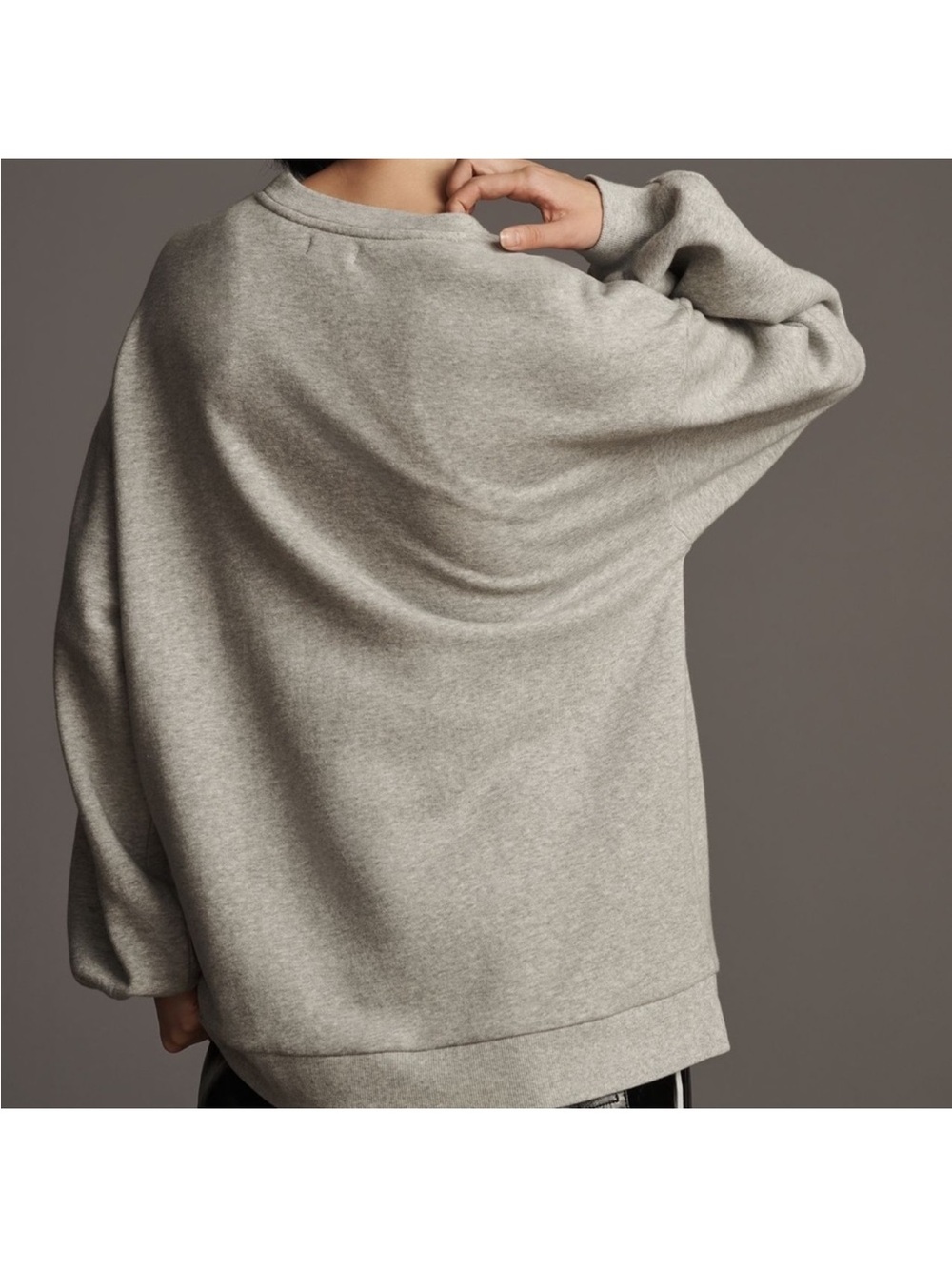 Pilcro Perfectly Oversized Crew Sweatshirt Large - Picture 2 of 8
